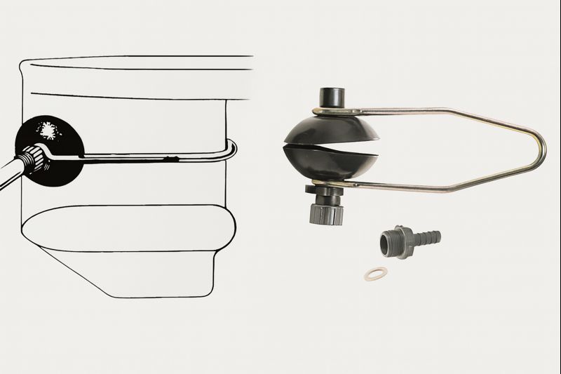 Osculati Spülanschluß für Aussenborder bis 300 PS