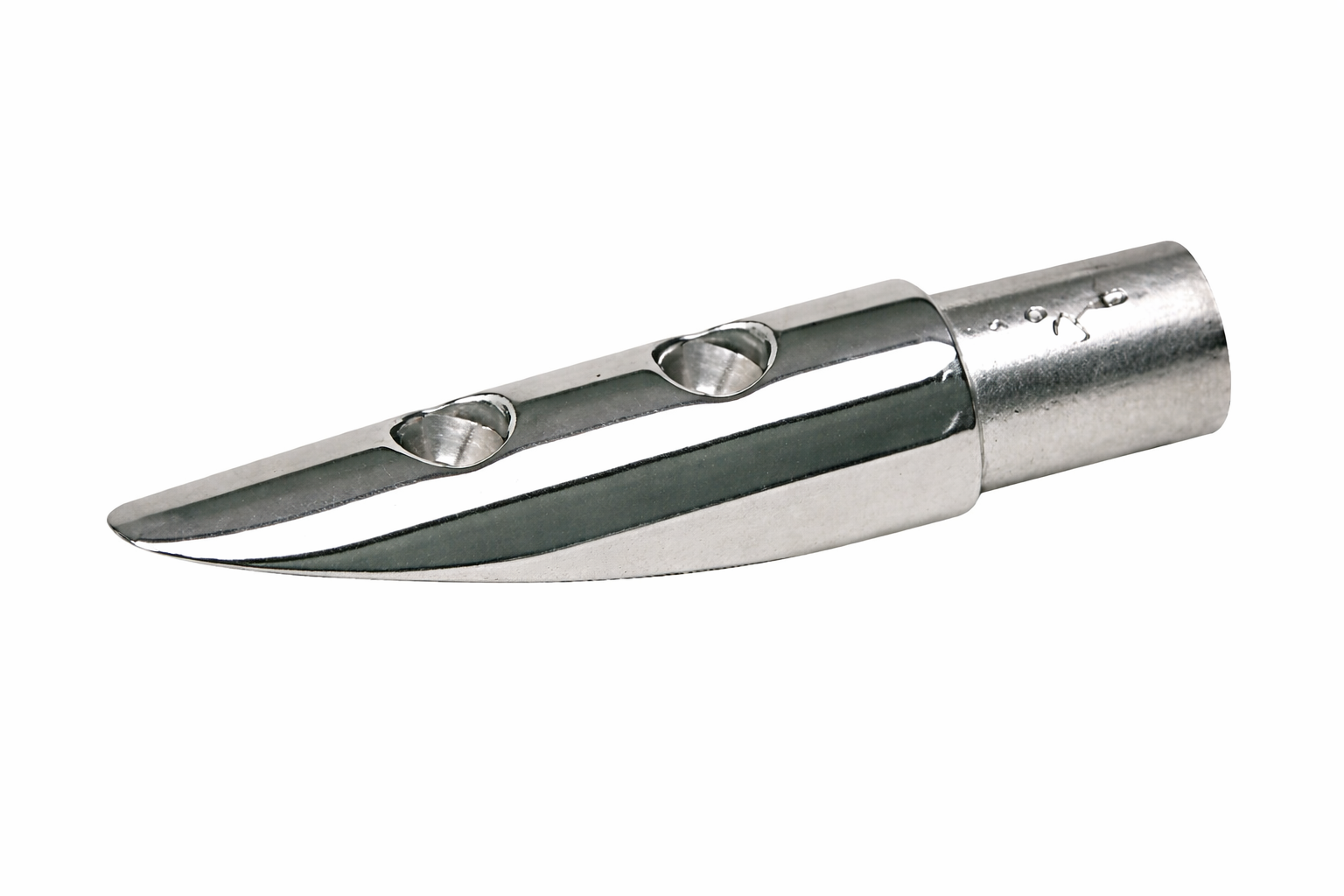 Osculati Edelstahl Relingsendbeschlag 16°, Rohr 22 mmØ