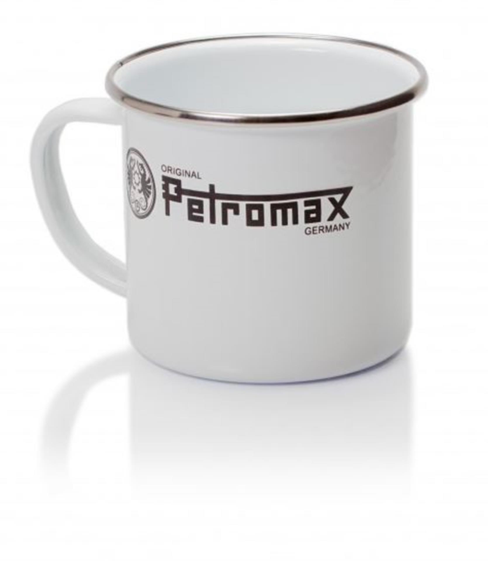 Petromax Emaillierter Becher von Petromax in Weiss, 340 ml