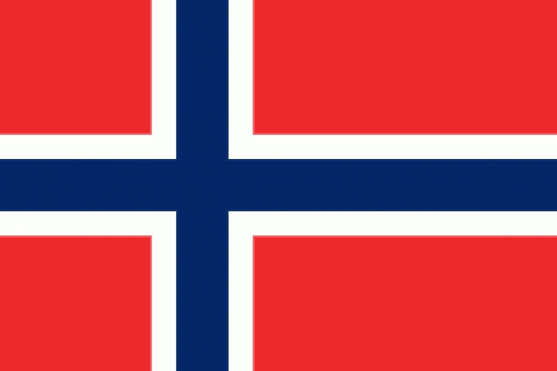Talamex Flagge Norwegen, 30 x 45 cm
