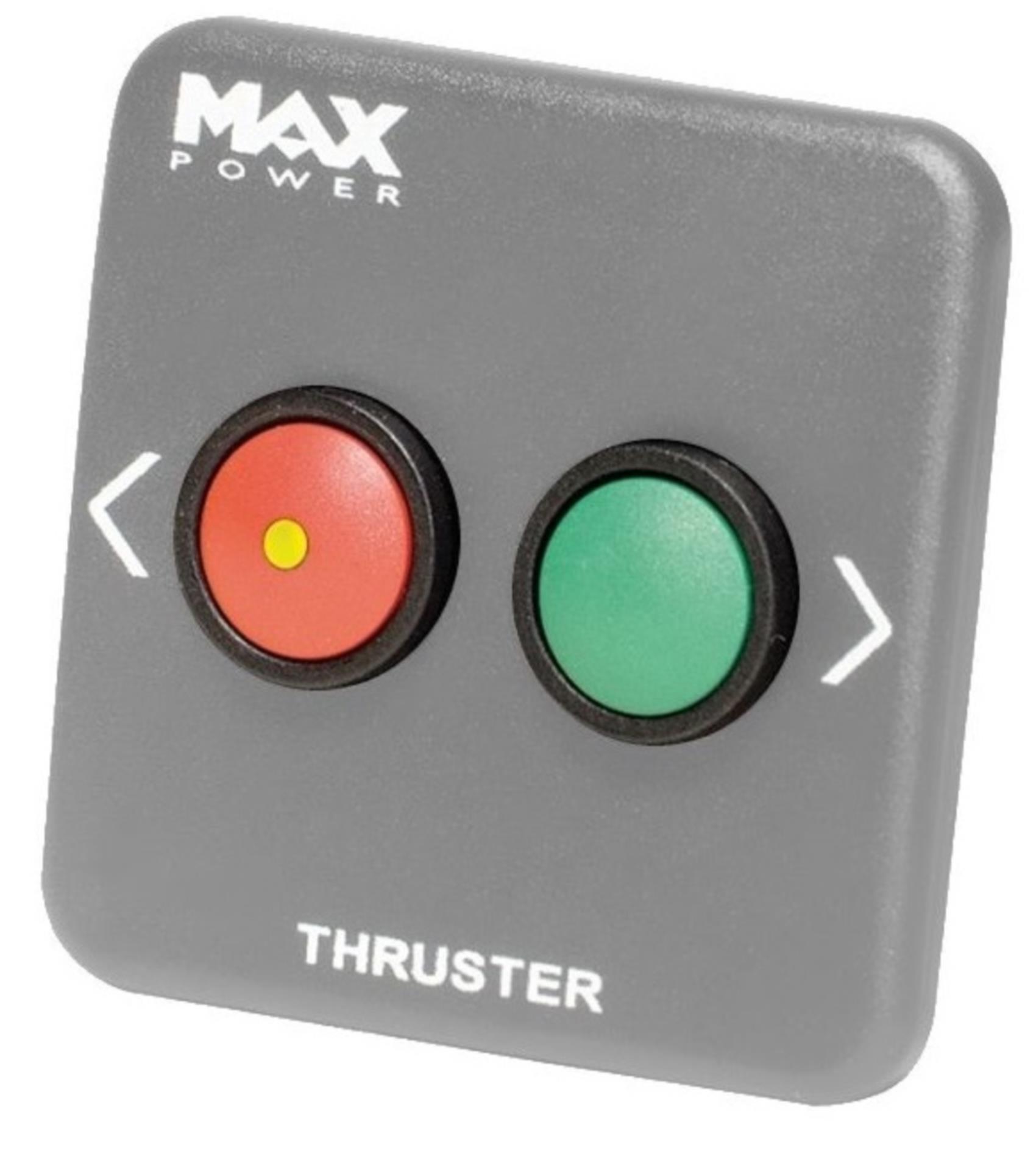 Max Power Taster Bedienpanel für Tunnelstrahler, grau 