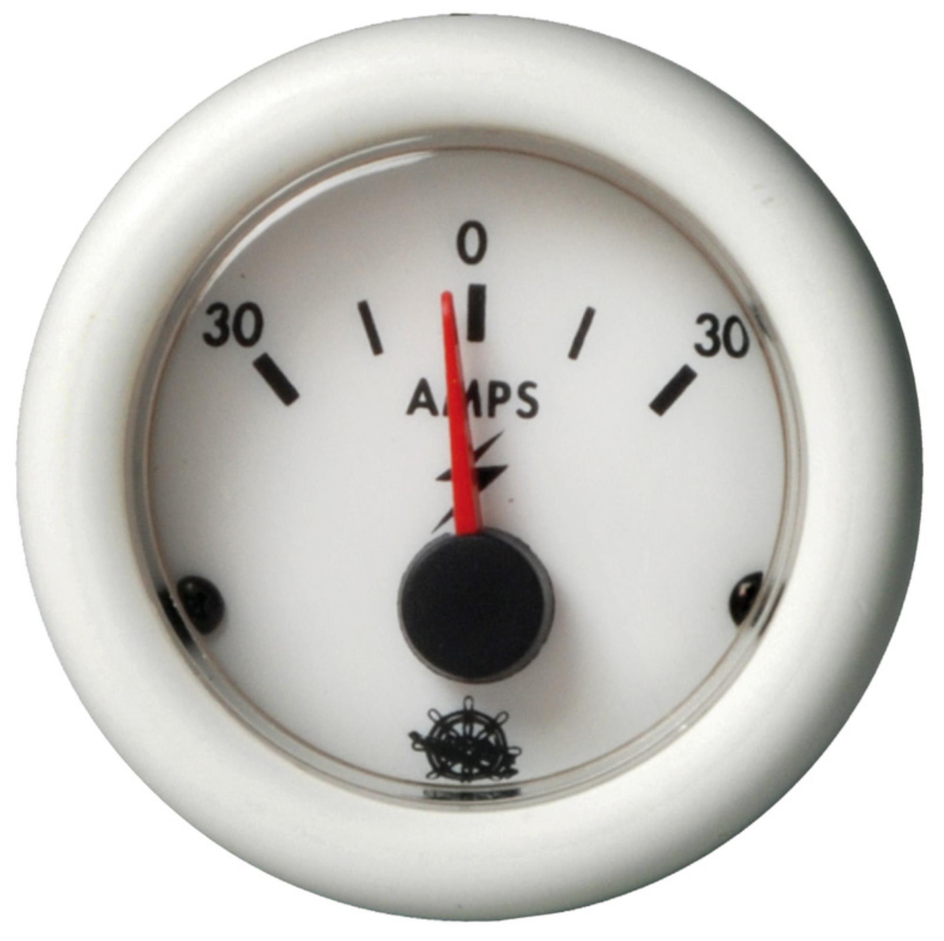 Osculati Guardian Amperemeter 12 V, weiß