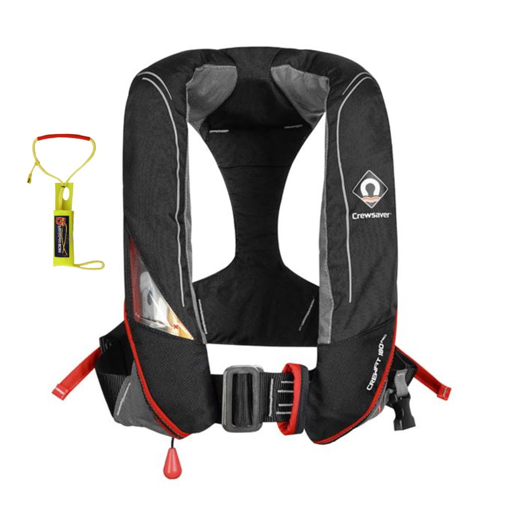 Crewsaver Crewfit 180 N PRO (schwarz/rot) Harness 