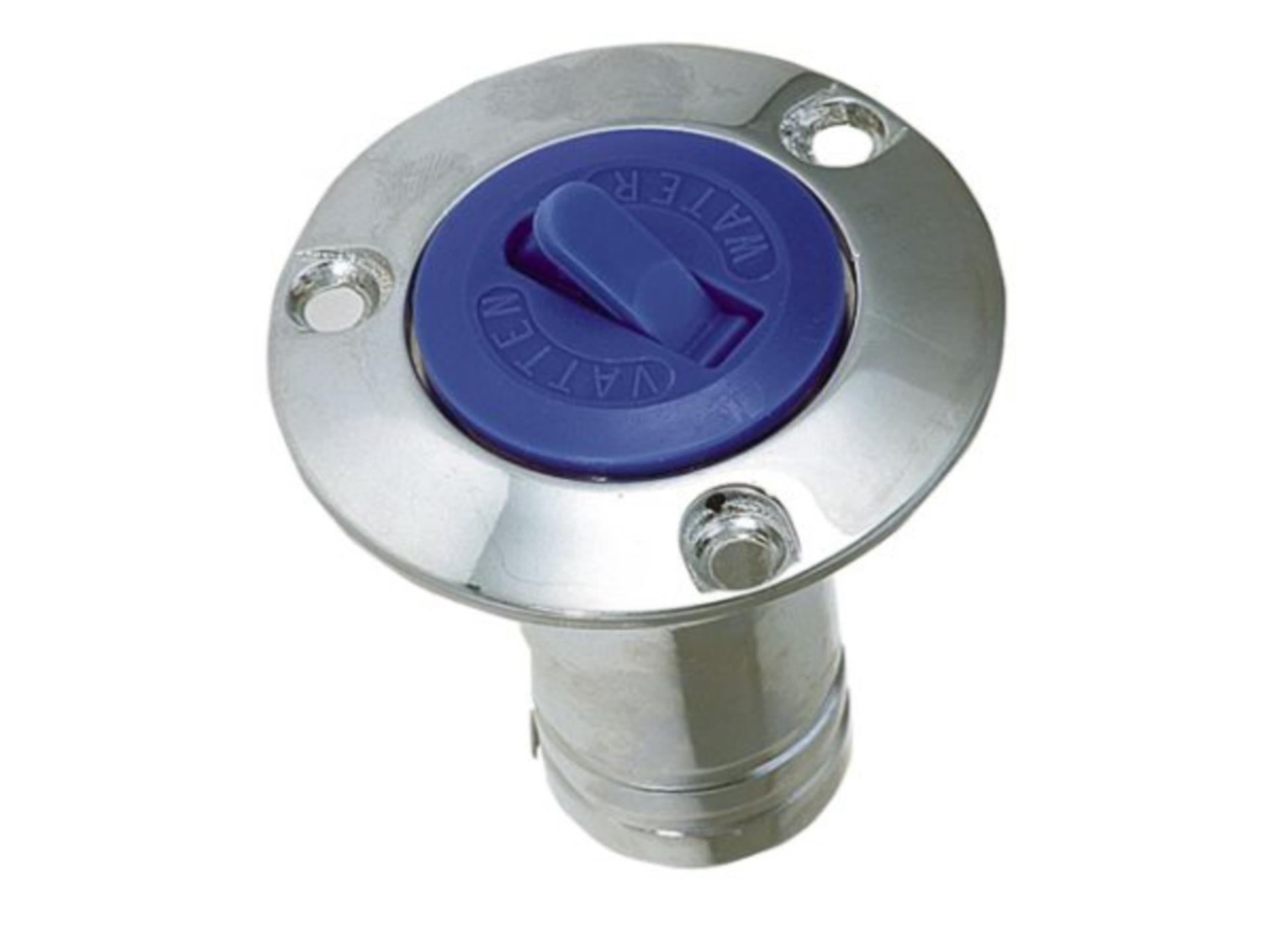 Talamex Einfüllstutzen Alu Toilette 38 mmØ, schwarz