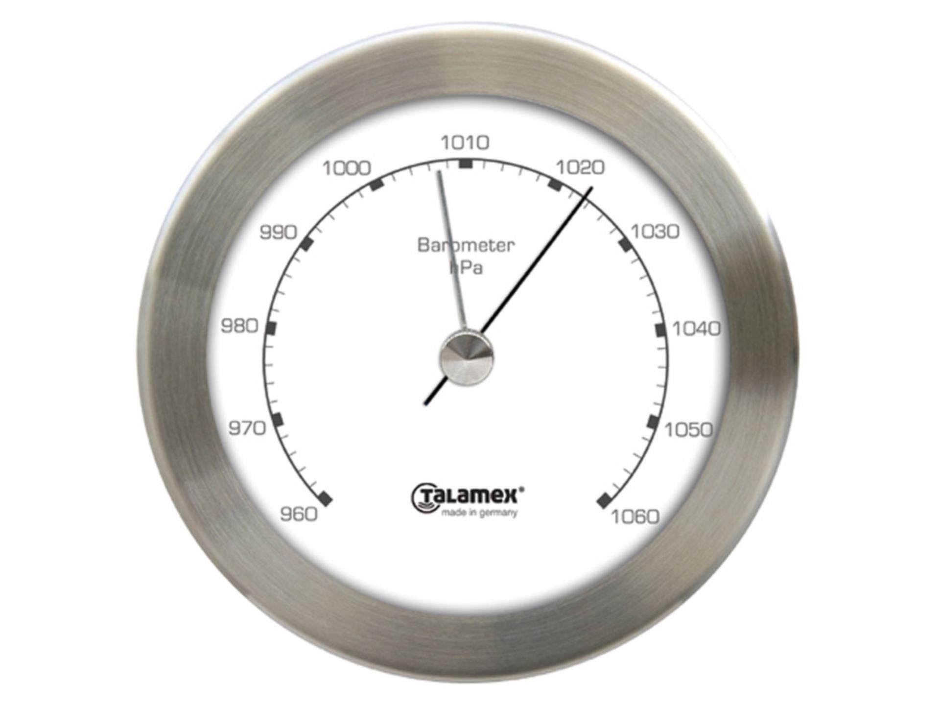 Talamex Barometer Serie 100 Edelstahl