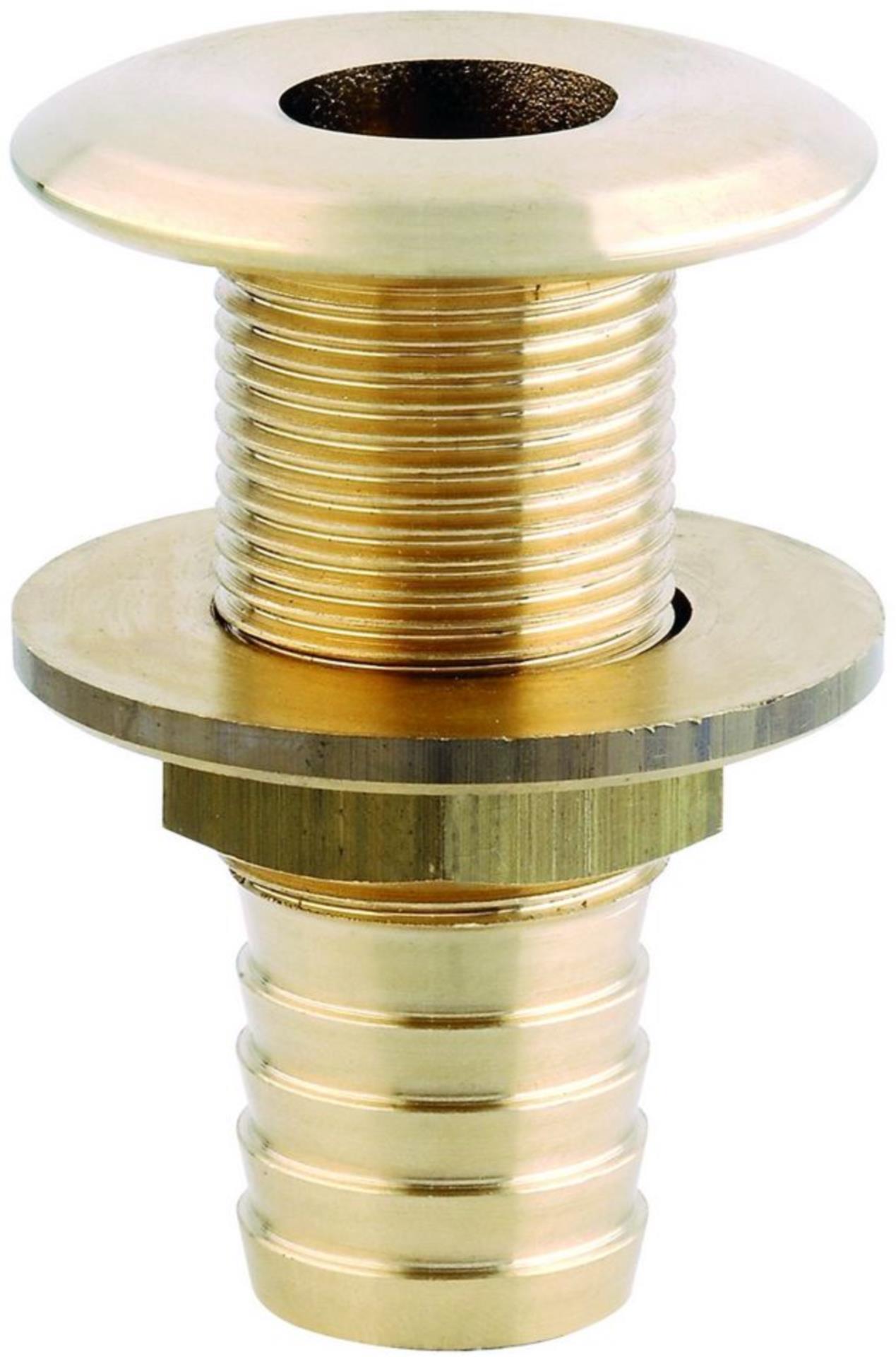 CR Messing Borddurchbruch mit Tülle CR Messing, 3/8" 