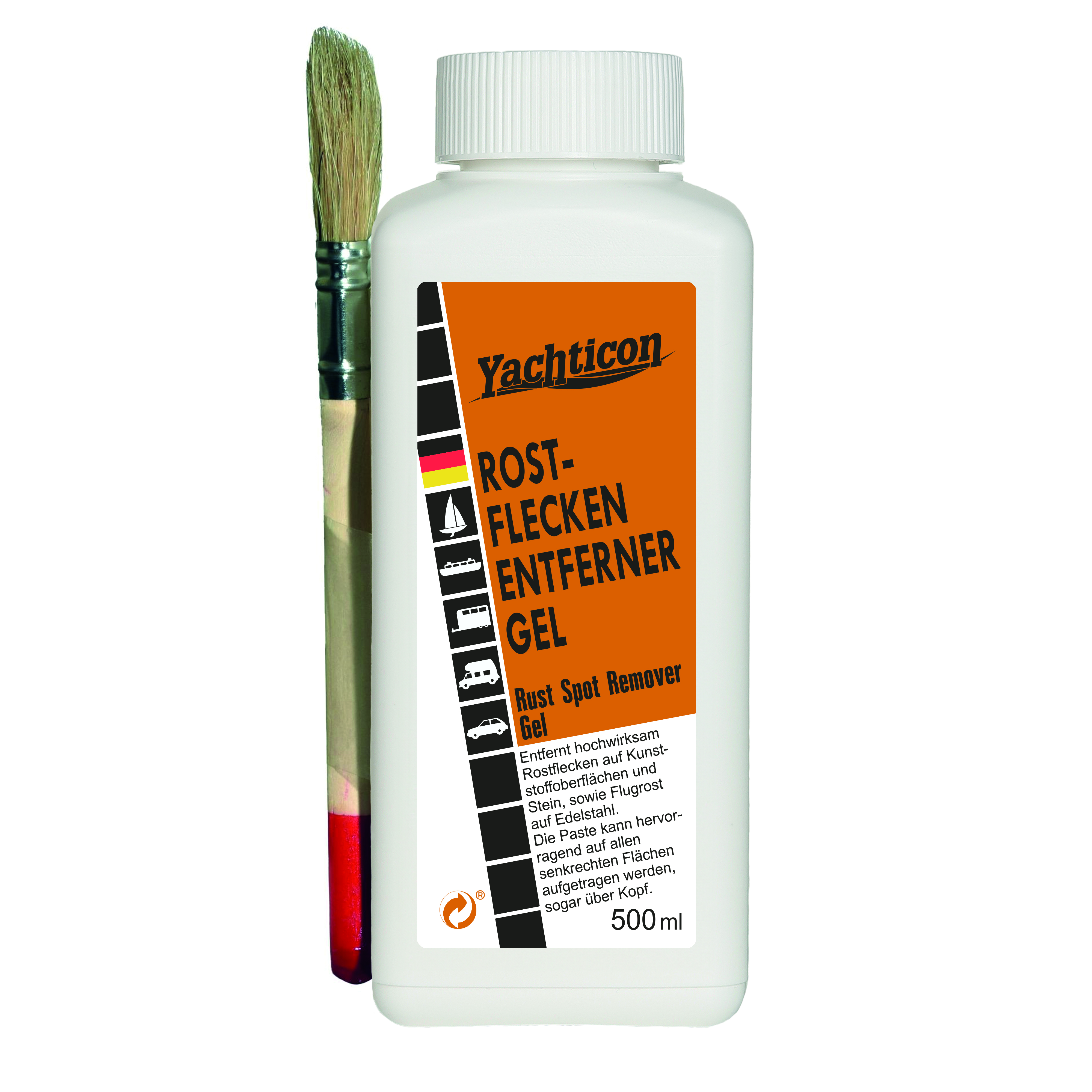 Yachticon Rostflecken Entferner Gel, 500 ml
