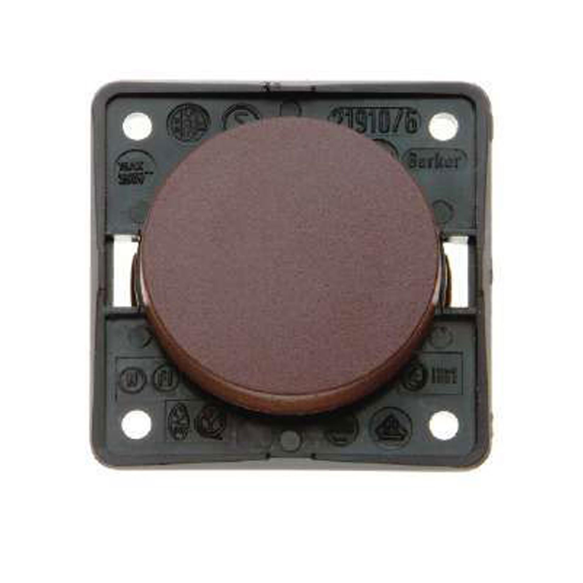 Berker 230 V Wippschalter, braun