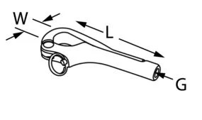 Lindemann Pelikanhaken, Edelstahl mit M6 Innengewinde Lindemann Pelikanhaken, Edelstahl mit M6 Innengewinde
