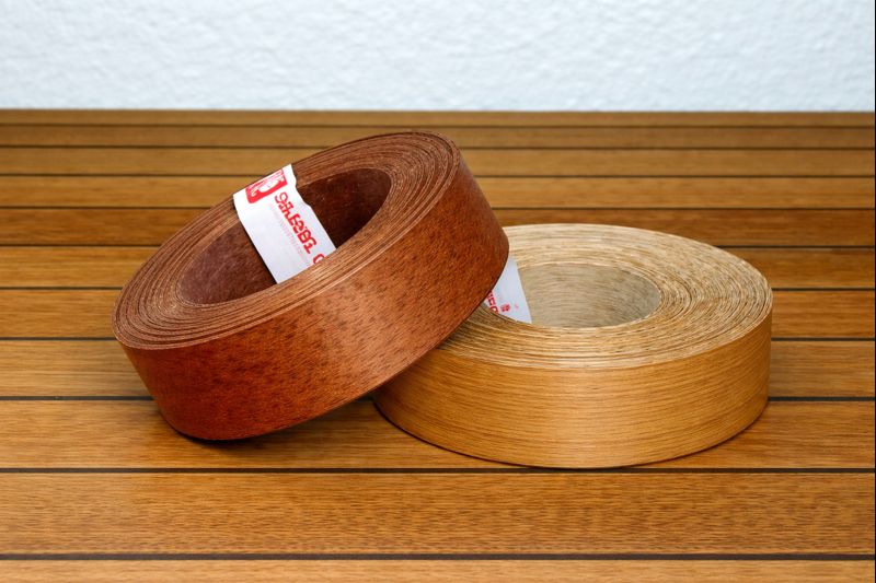 Georgus Teak Bügelfurnier Teak, 5 Meter x 25 mm