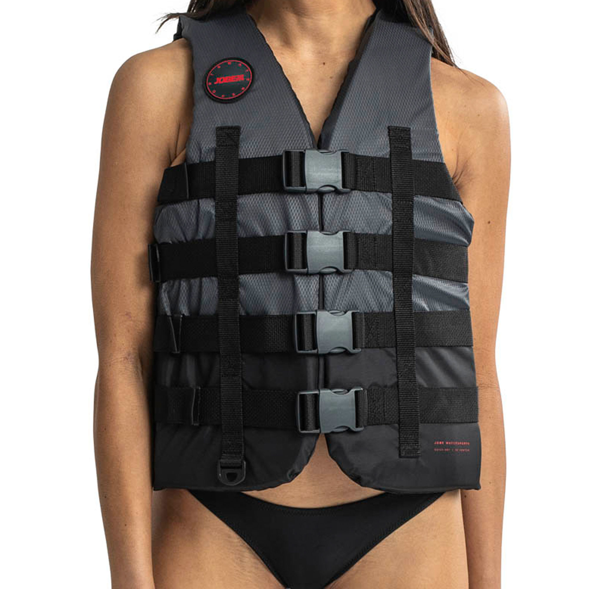 Jobe 4 Buckle Schwimmweste Schwarz, XXL