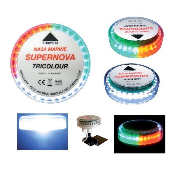 Nasa Supernova LED Navigationslicht, Anker