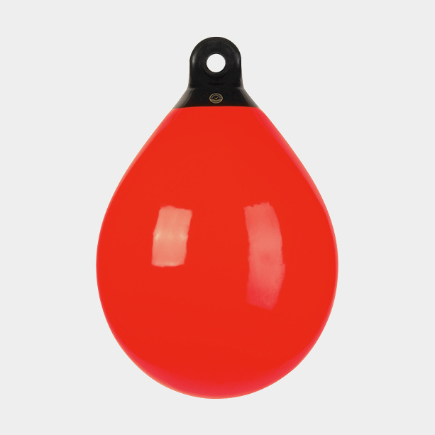 Dan-Fender Birnenfender Heavy Duty rot, 160 mmØ x 230 mm