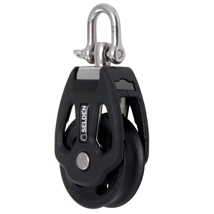 Selden Einfacher Block, 50 mmØ PBB50