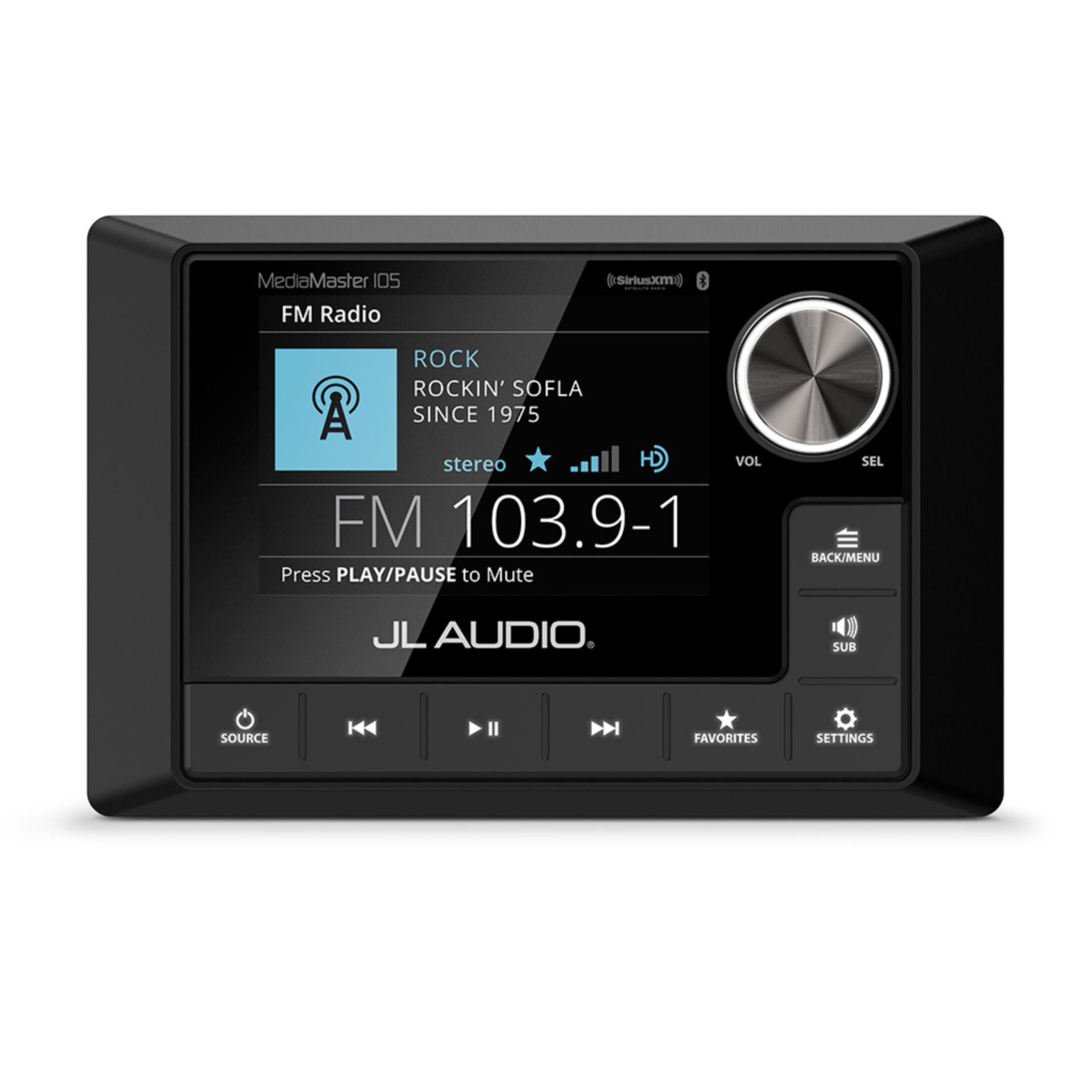 JL Audio JL MediaMaster 105