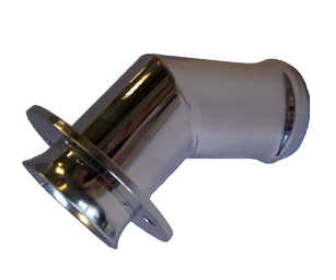 Allpa Niro Borddurchlass für Auspuff Ø 90mm 45°