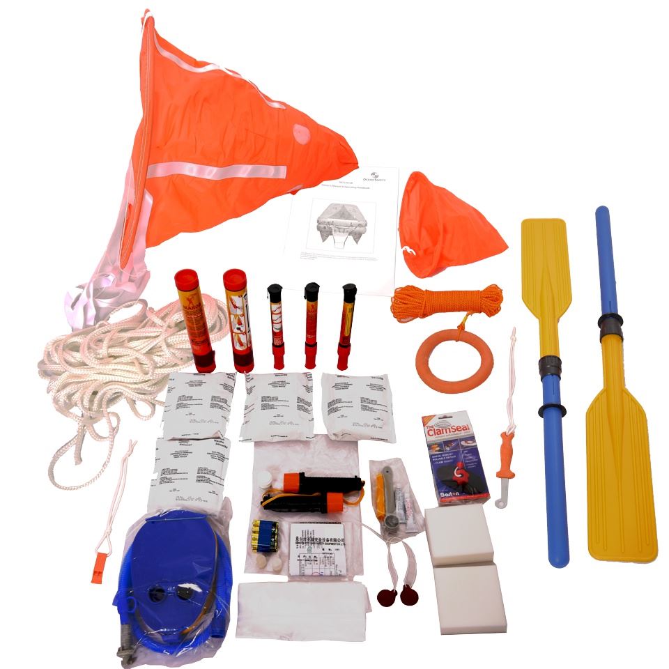 Ocean Safety Rettungsinsel Ocean ISO UltraLite 6 Personen, Container  