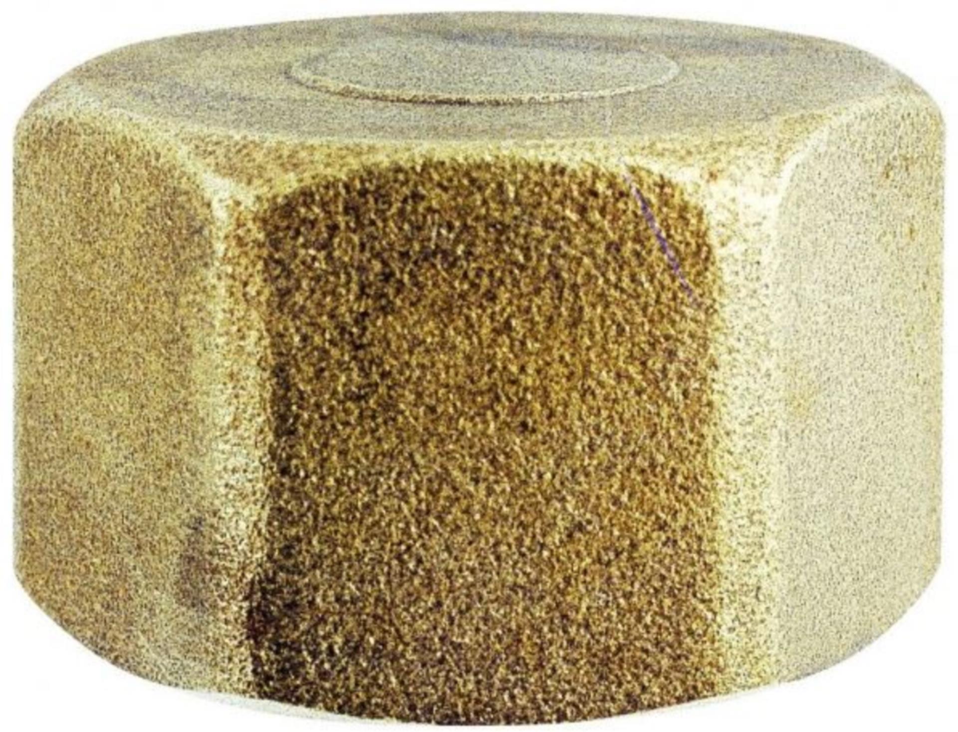 Blindstopfen mit Aussengewinde, CR Messing, 1/2" 