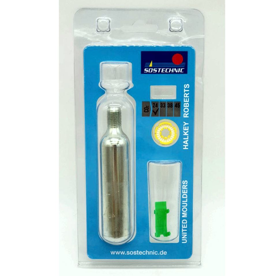 SOSTechnic Reservesatz, Co²  Patrone 24 gr. für Nautic Junior