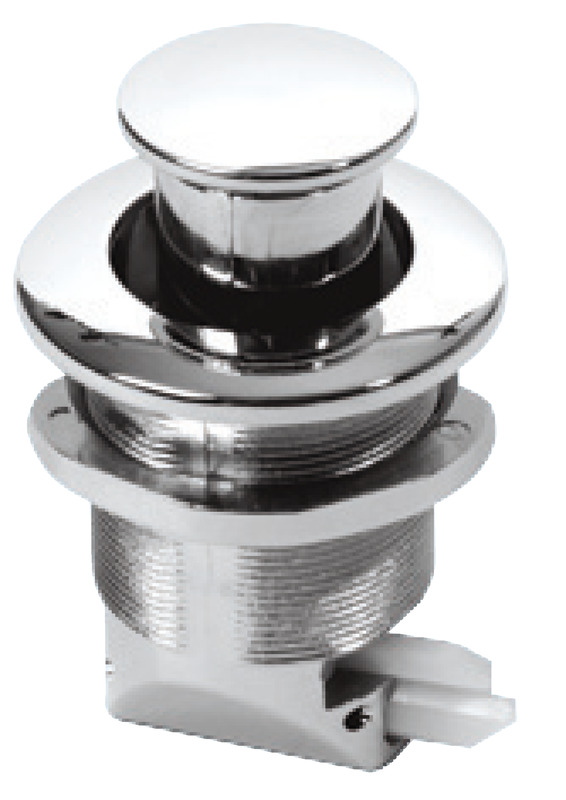 Osculati Druckknopf verchromt, komplett