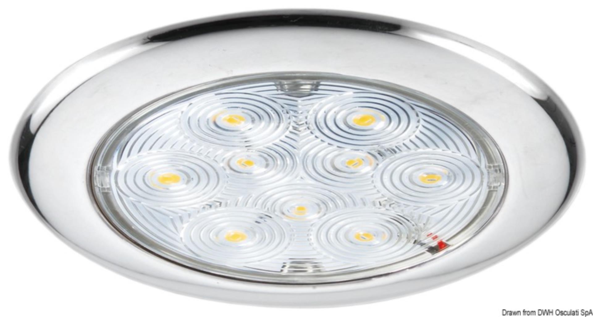 Osculati LED Deckenleuchte 12 V (162 Lumen), 132 mmØ