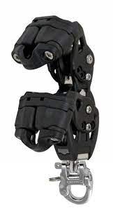 Selden Tandemblock mit 2-fach für Endlosleine für 10 mmØ