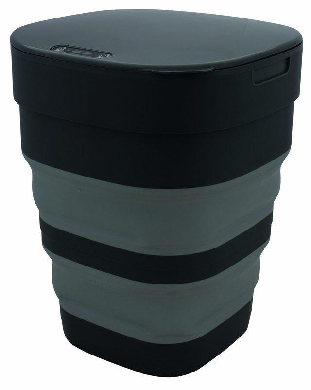 Movera Eurotrail Abfalleimer faltbar mit Bewegungssensor, 8.5 Liter