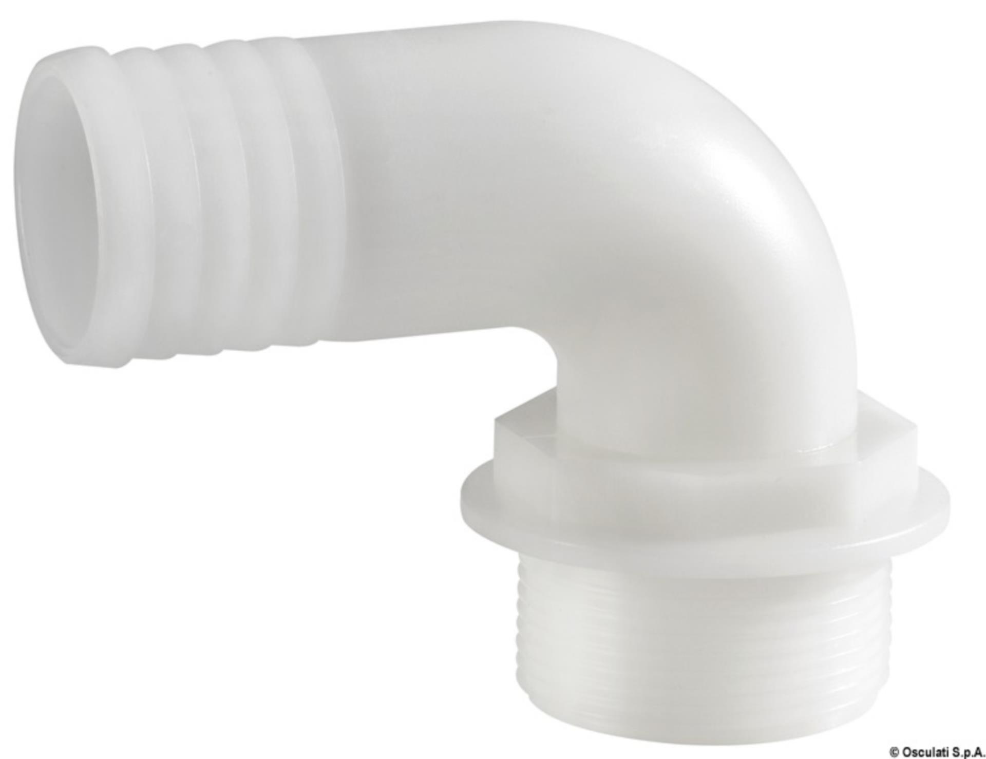 Osculati Schlauchnippel 1 1/4 " - 38 mm, 90°