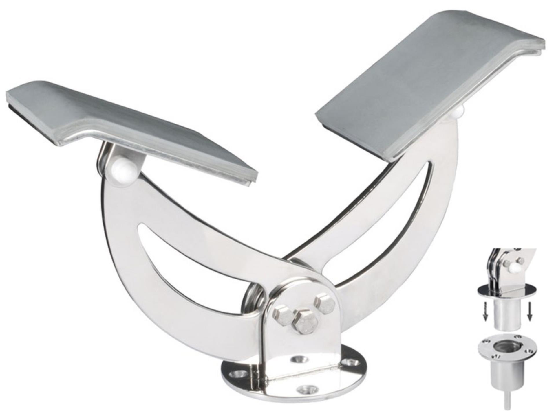 Osculati Tenderhalterung Abnhembar, Bug vorne, Extra strong bis70kg