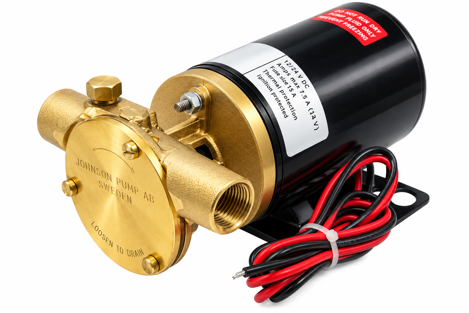 Johnson Selbsansaugende Pumpe F3B-19, 12 V (21 l/min)