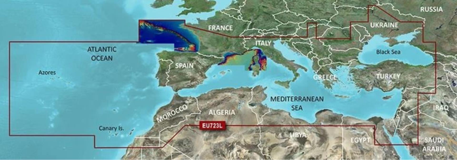 Garmin G3 Vision EU723L Southern Europe