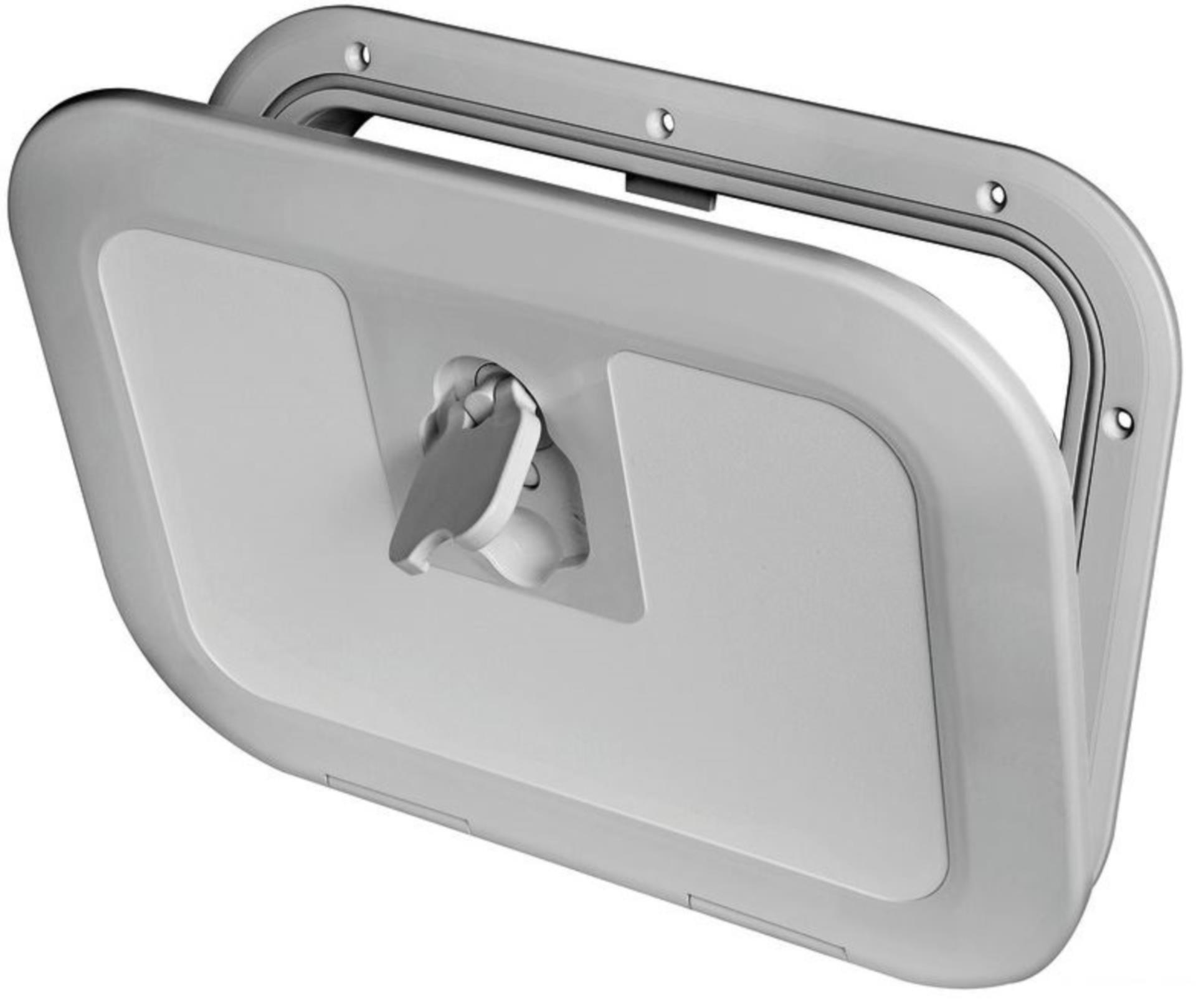 Osculati Inspektionsluke Luran grau, 380 x 280 mm