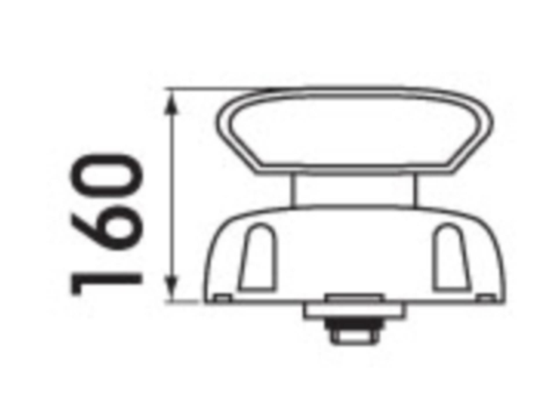 Plastimo Doradelüfter 75 mmØ Typ 1, Hutze Innen Rot Plastimo Doradelüfter 75 mmØ Typ 1, Hutze Innen Rot