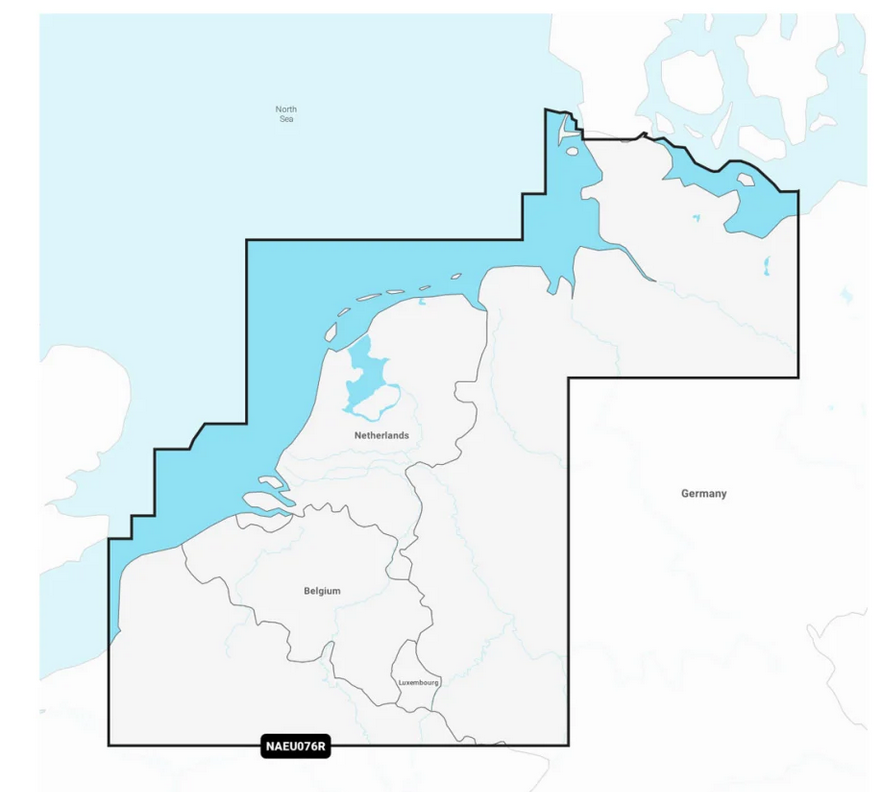NAVIONICS+ Regular Benelux & Deutschland West