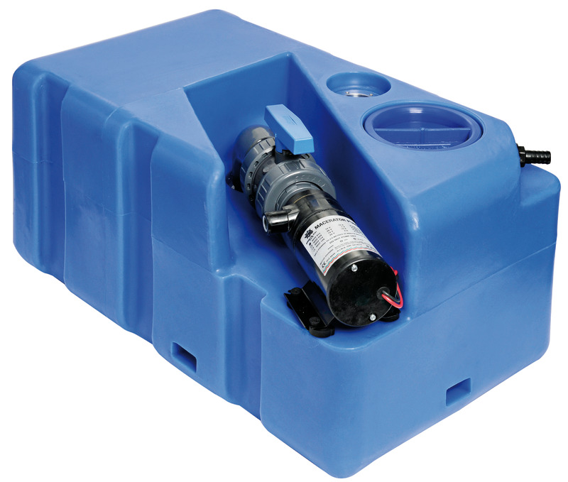 Osculati Fäkalientank System 24 V / 60 Liter (650 x 390 x 300 mm)