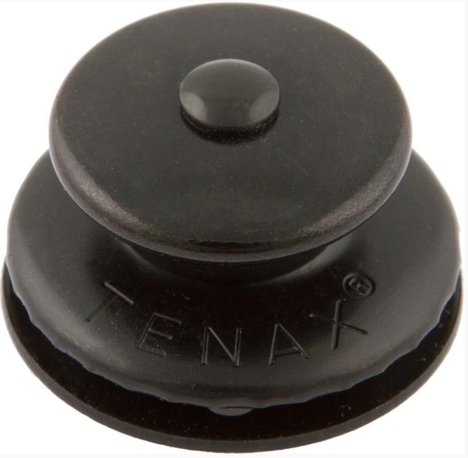 Marinetech Tenax Oberteil, großer Knopf, Black Line
