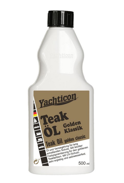 Yachticon Teak Öl Golden Klassik, 500 ml