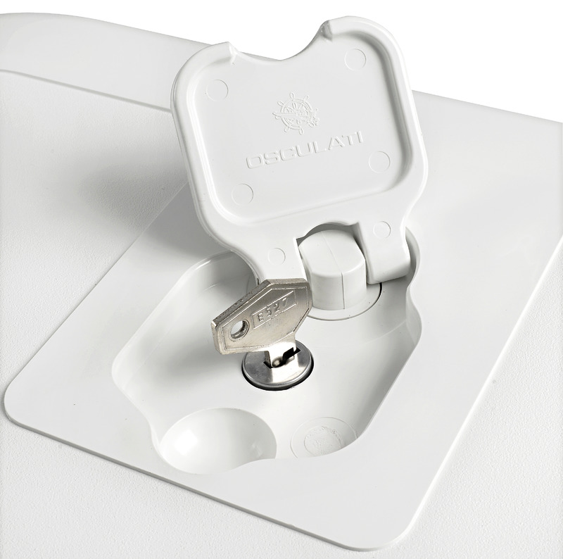 Osculati Inspektionsluke 280 x 380 mm, weiß Osculati Inspektionsluke 280 x 380 mm, weiß