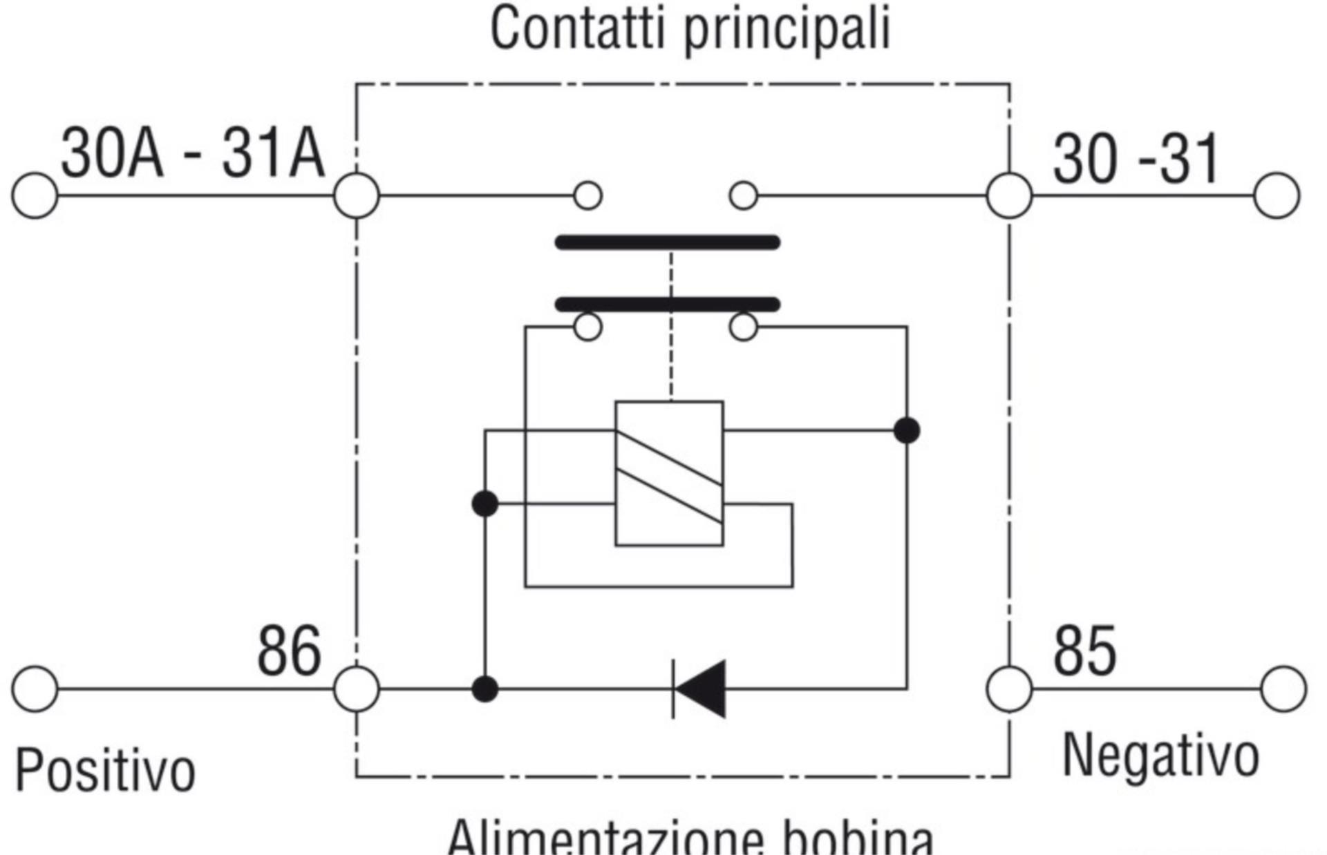 Osculati BATTERIEHAUPTSCHALTER ELEKTRISCH 12/24 V