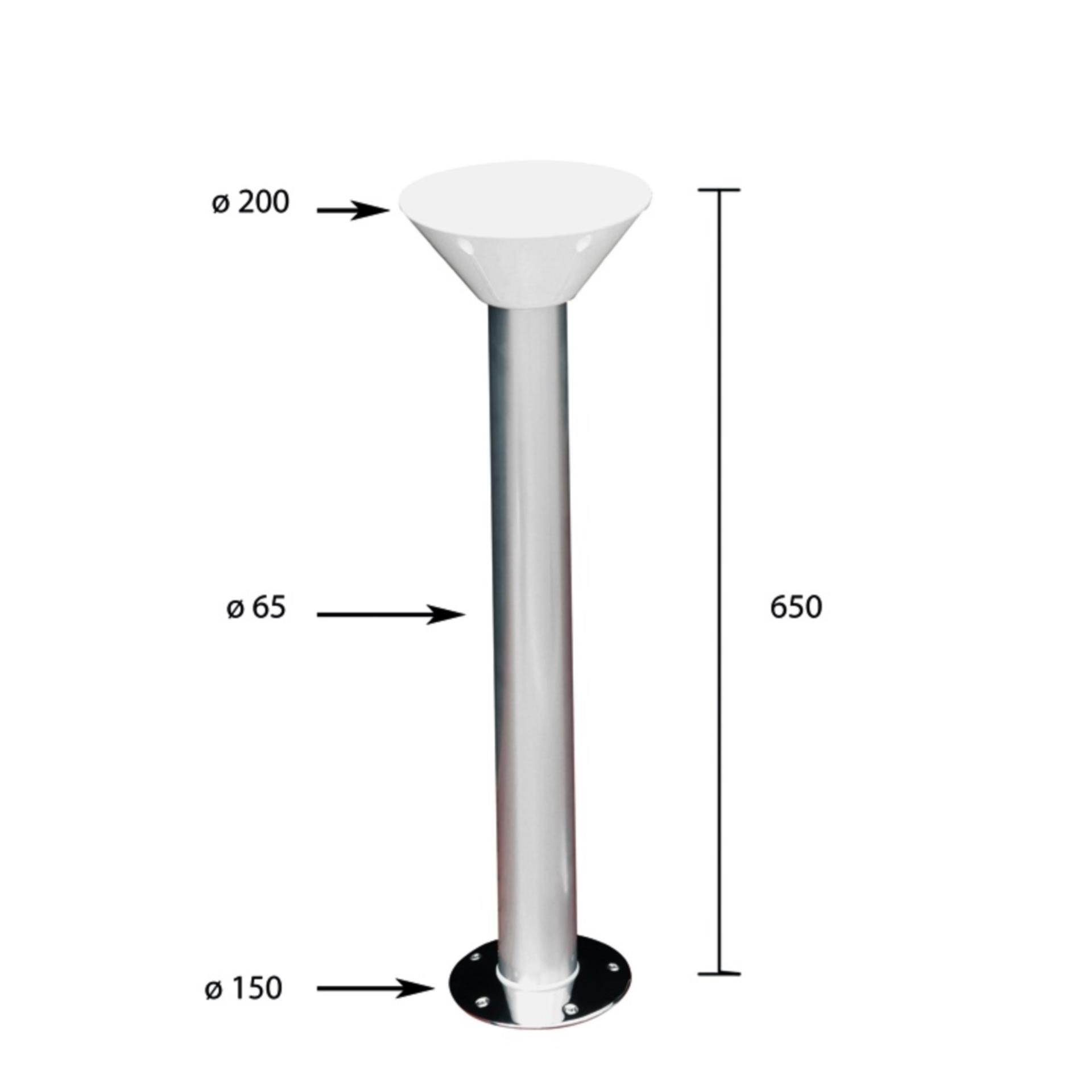 ARC Marine Tischbein Länge 650 mm