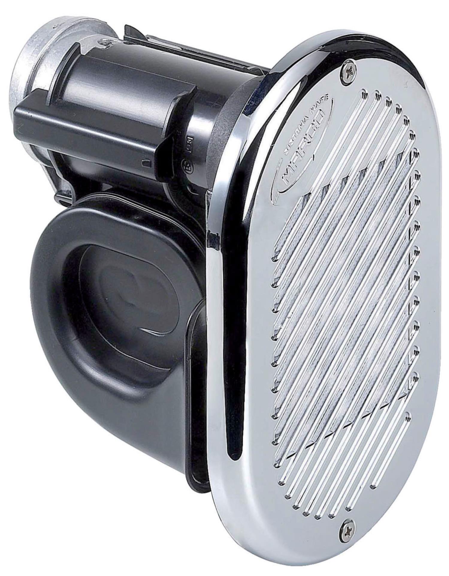 Kompressorhorn Compact 12 V, chrom