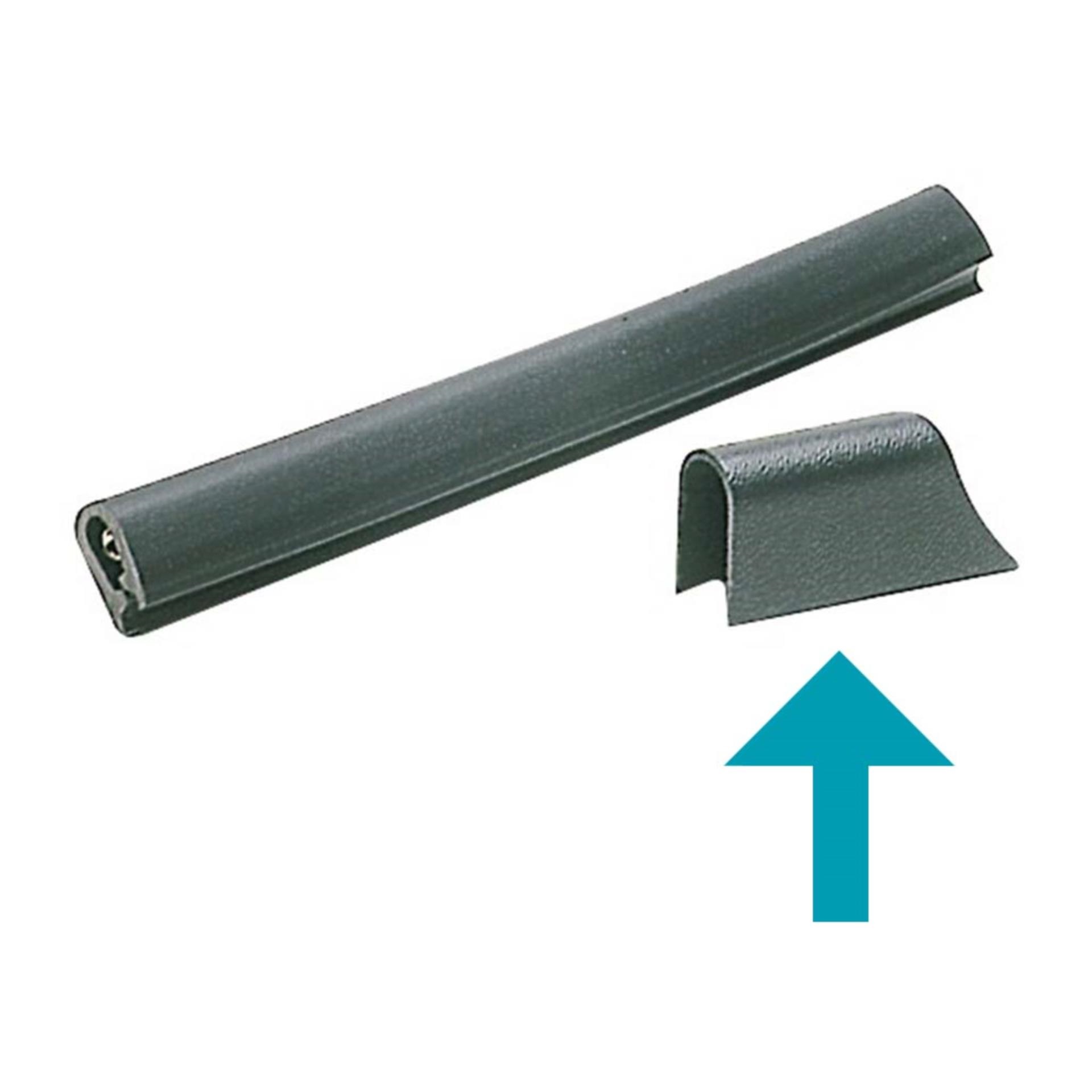 Osculati Endkappe für Scheuerleiste, 30 x 38 mm (Weiss)