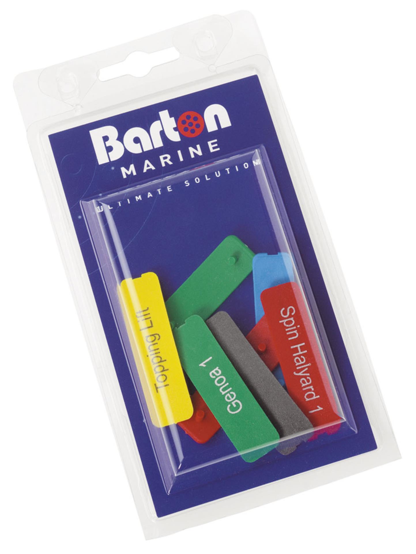 Barton Marine Hebelbeschriftungsset "Cruiser" mit 7 Labels