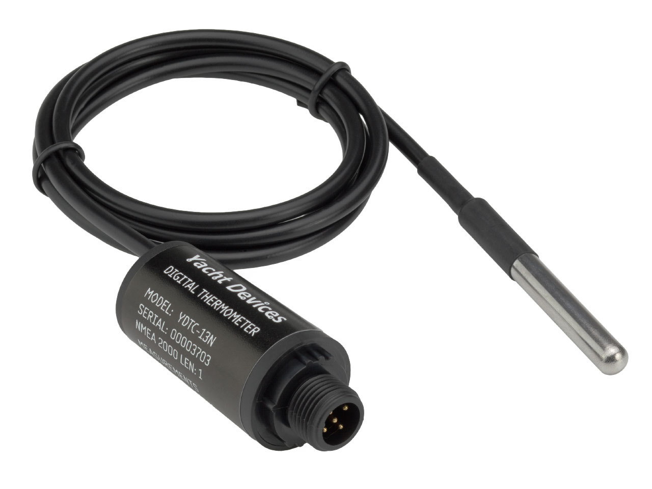 Yacht Devices Digital Thermometer YDTC-13N mit NMEA 2000 Anschluss