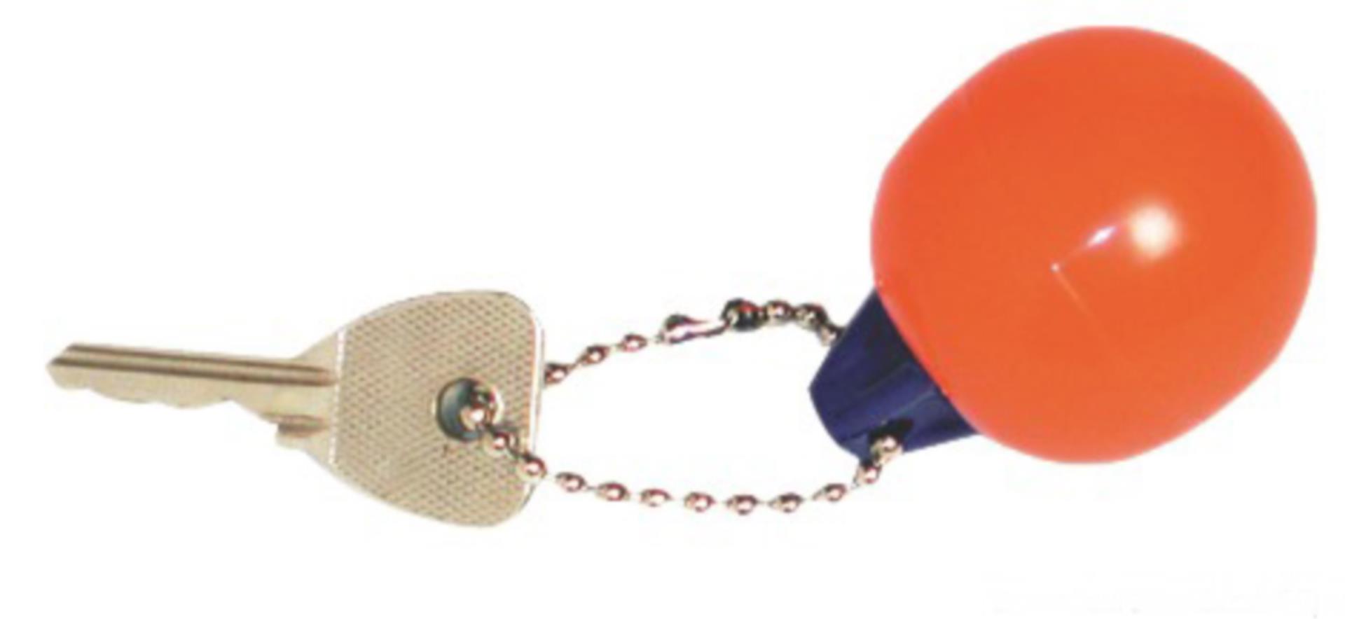 Osculati Schlüsselanhänger Kugelfender, blau / orange