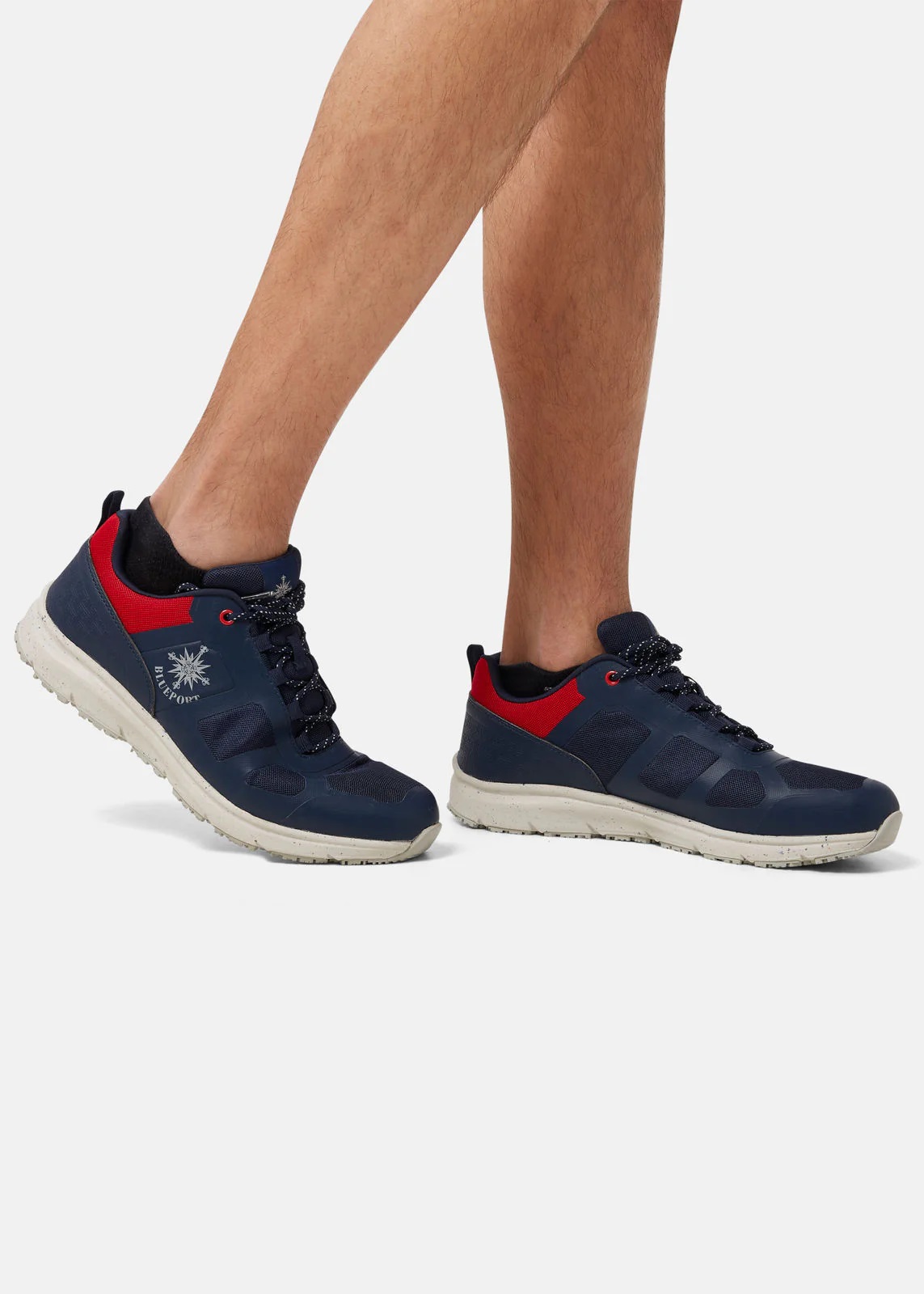 BluePort Grip XWP Wasserfest, Navy / Rot (Größe 39)