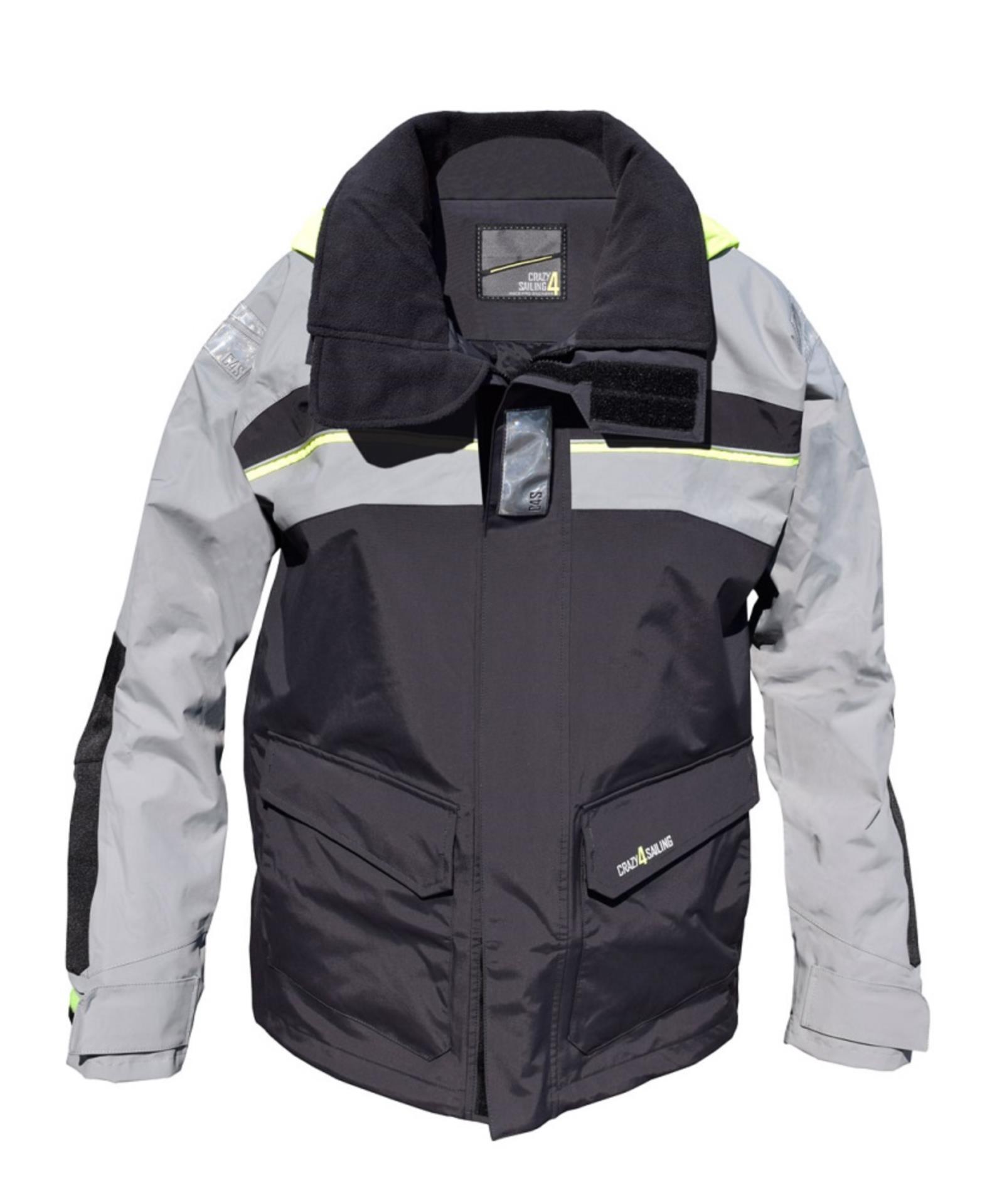 Crazy4Sailing C4S OFFSHORE SEGELJACKE BERGEN CARBON/GRAPHIT