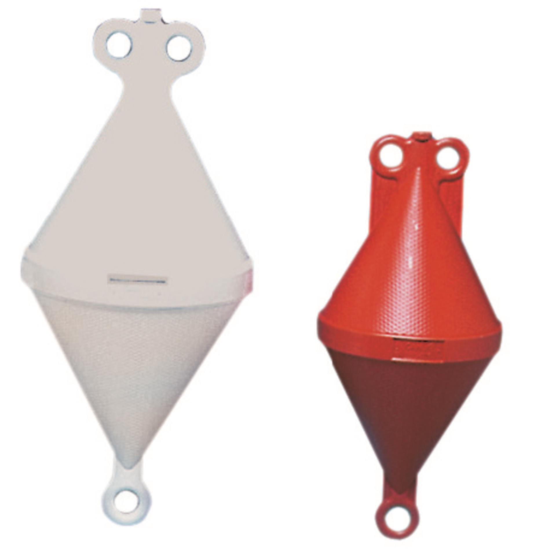 Osculati Ankerboje (Raute) weiss, Auftrieb 15 Liter Osculati Ankerboje (Raute) weiss, Auftrieb 15 Liter