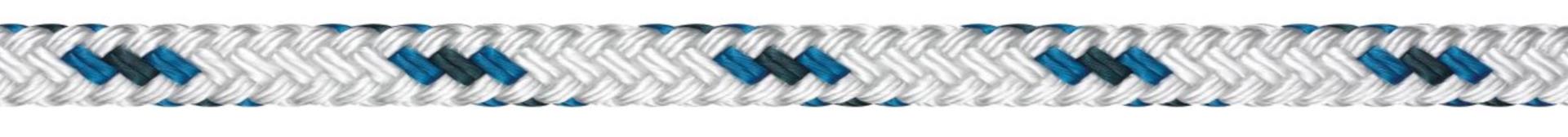 Liros Schotleine Allround 10 mmØ, blauer Kennfaden