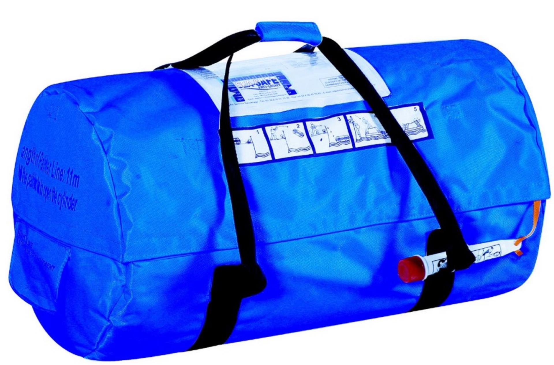 Rettungsinsel ProLight Selfrighting, 4 P, Tasche, 65 x 37 x 37 m, 32kg